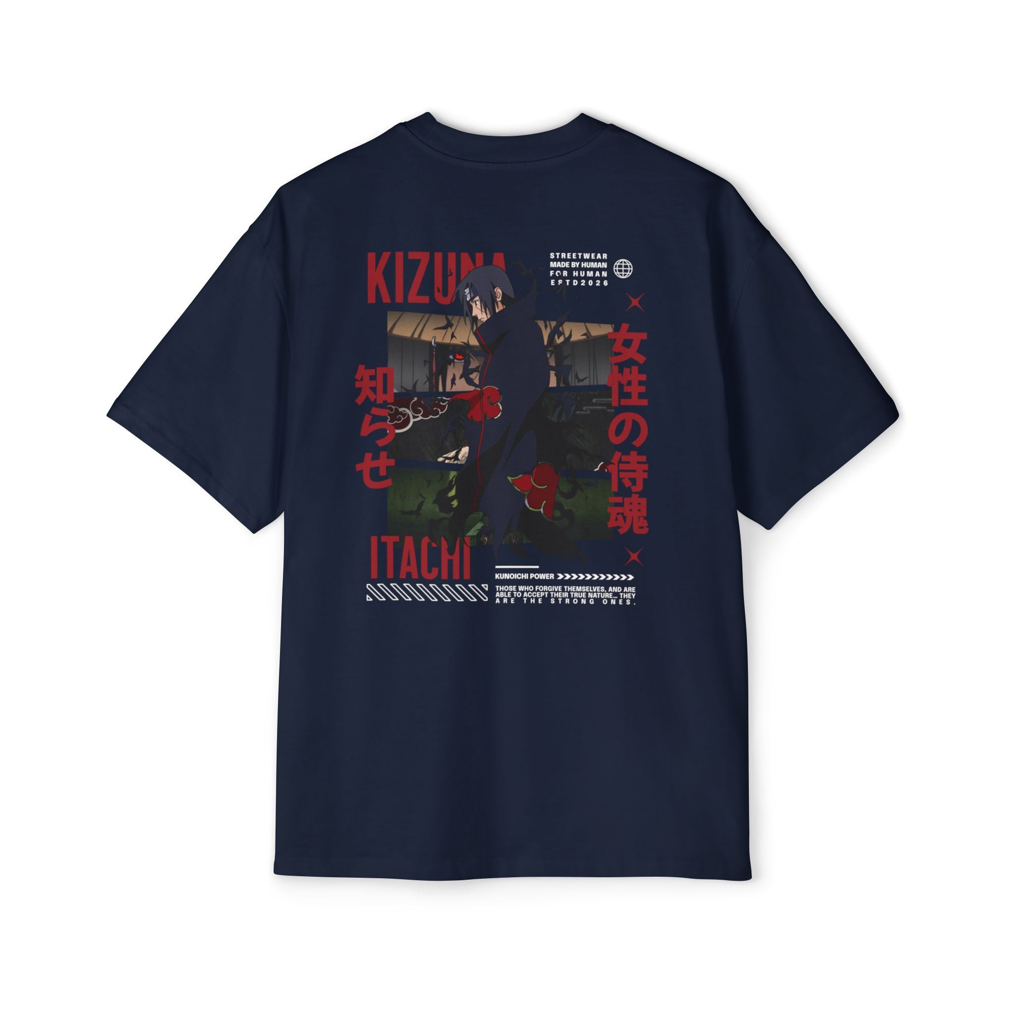 KIZUNA Samurai Graphic Oversized Tee