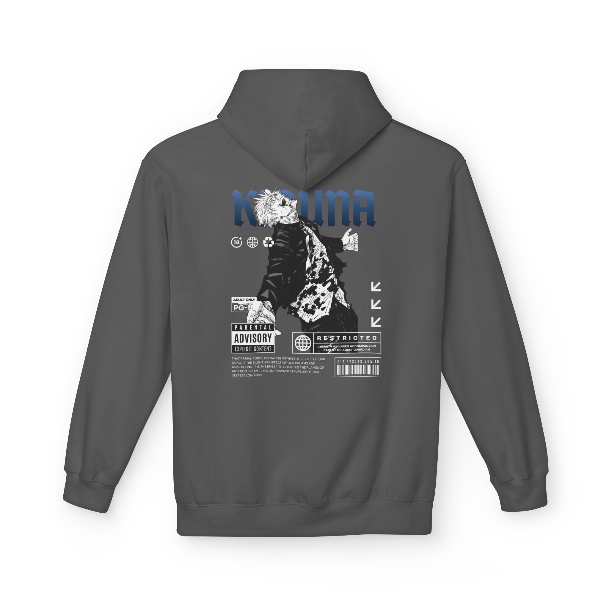 KIZUNA Anime Noir Graphic Hoodie