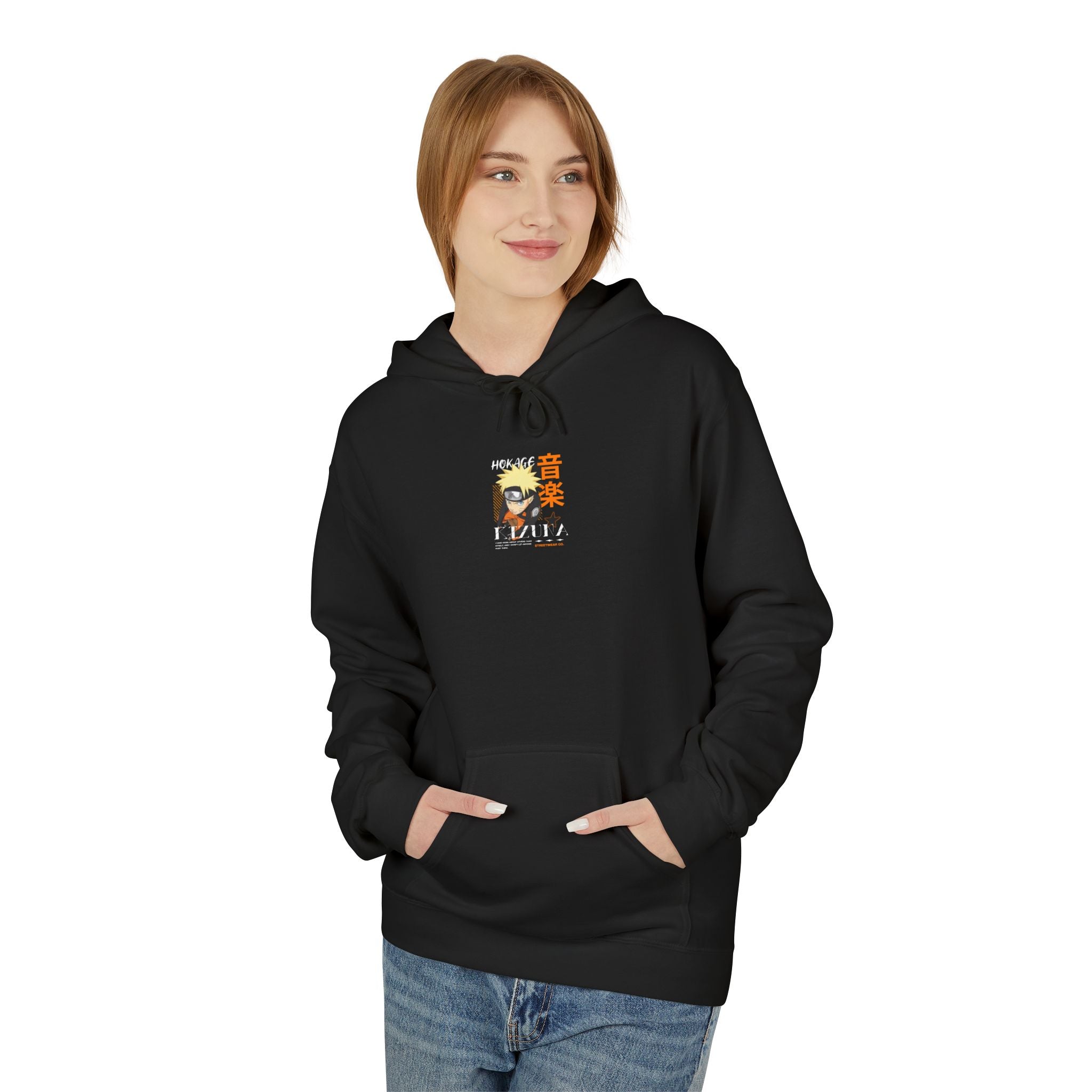 KIZUNA Naruto 'Hokage' Minato Graphic Hoodie