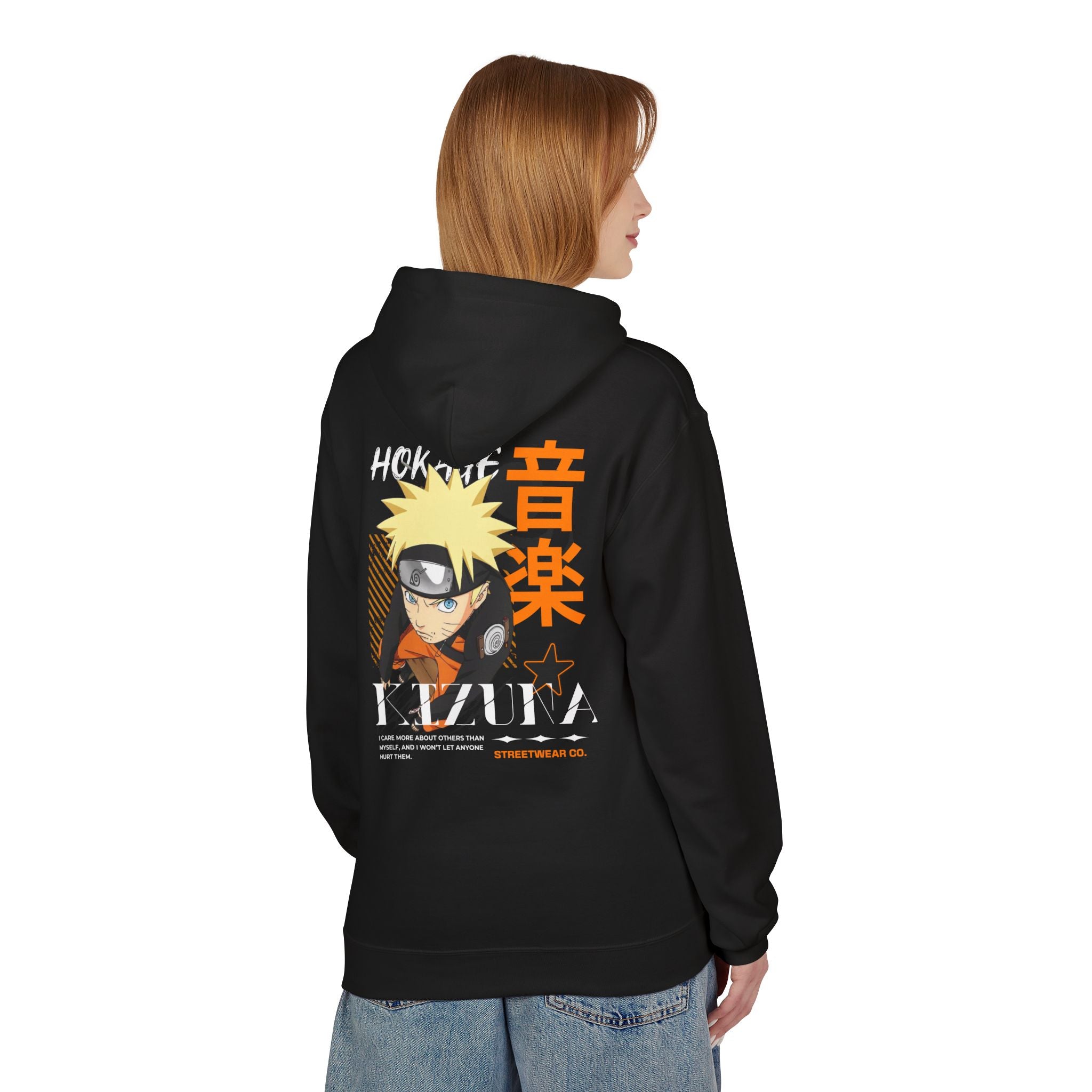 KIZUNA Naruto 'Hokage' Minato Graphic Hoodie