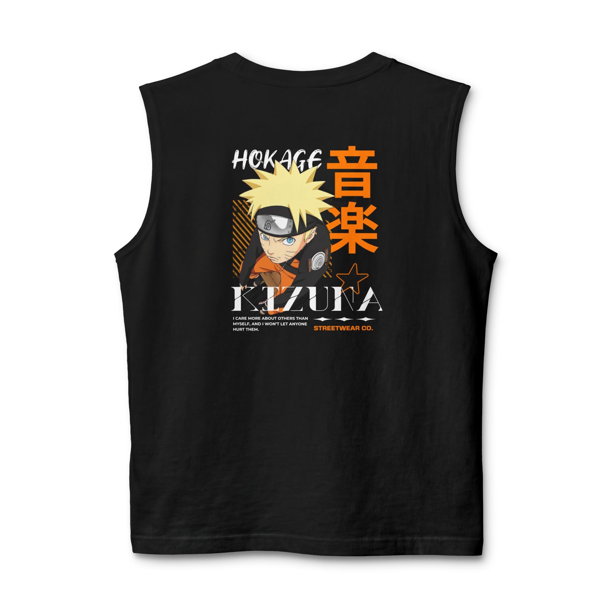 KIZUNA Naruto 'Hokage' Minato Graphic Muscle Tank