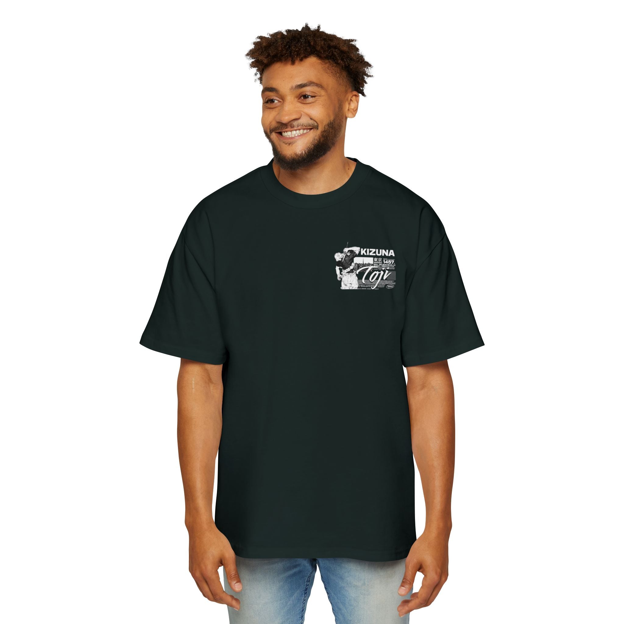 KIZUNA Toji Vintage Anime Oversized Tee