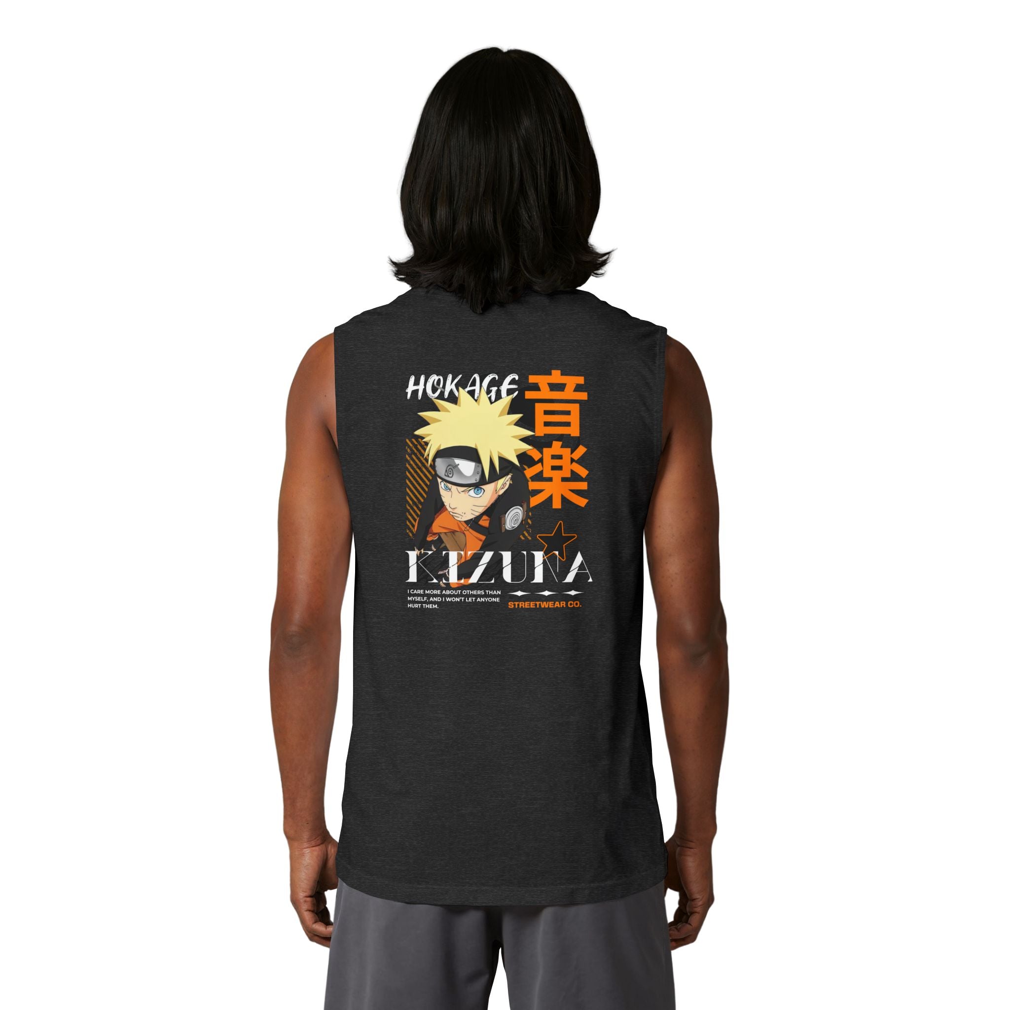 KIZUNA Naruto 'Hokage' Minato Graphic Muscle Tank