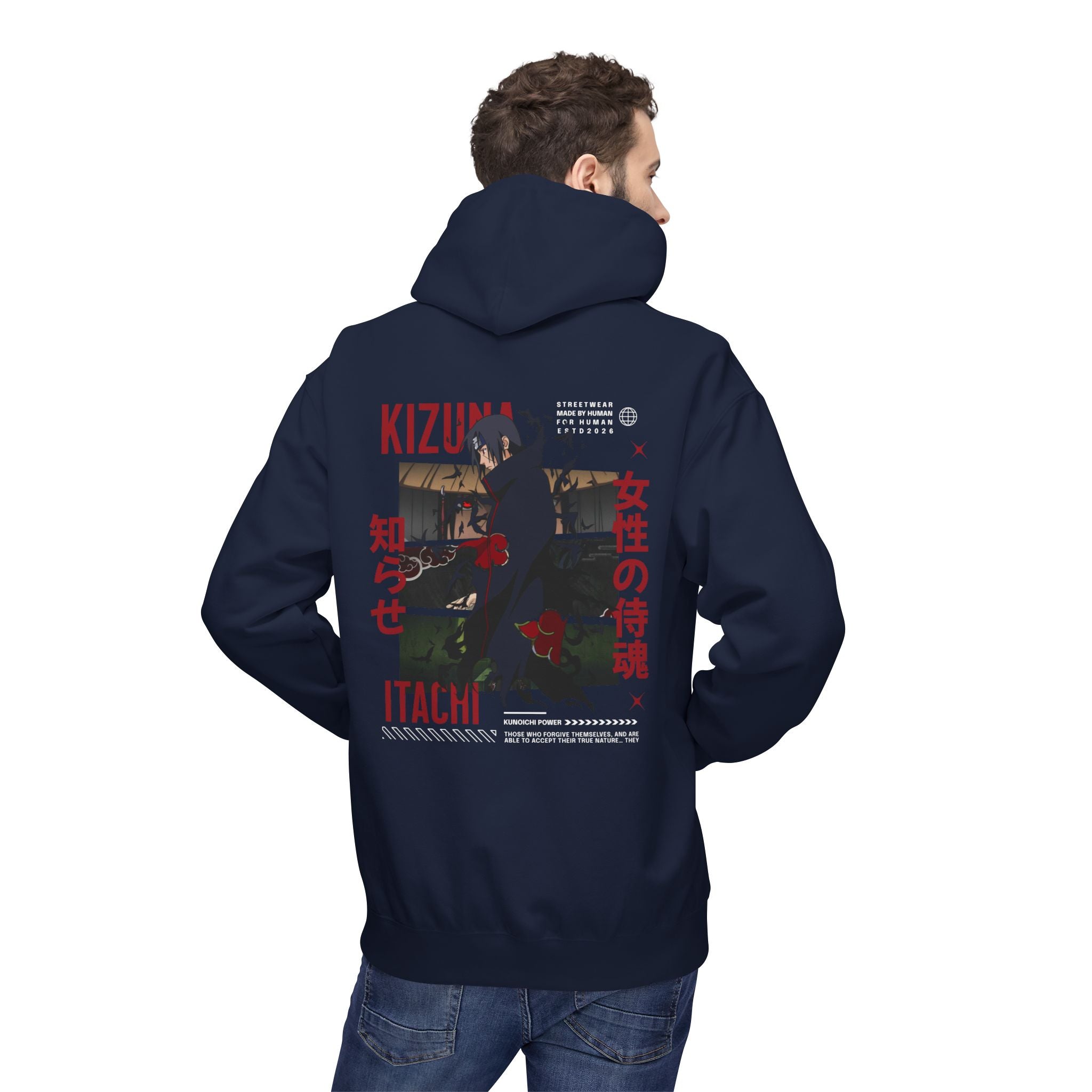 Itachi Kizuna Anime Graphic Hoodie