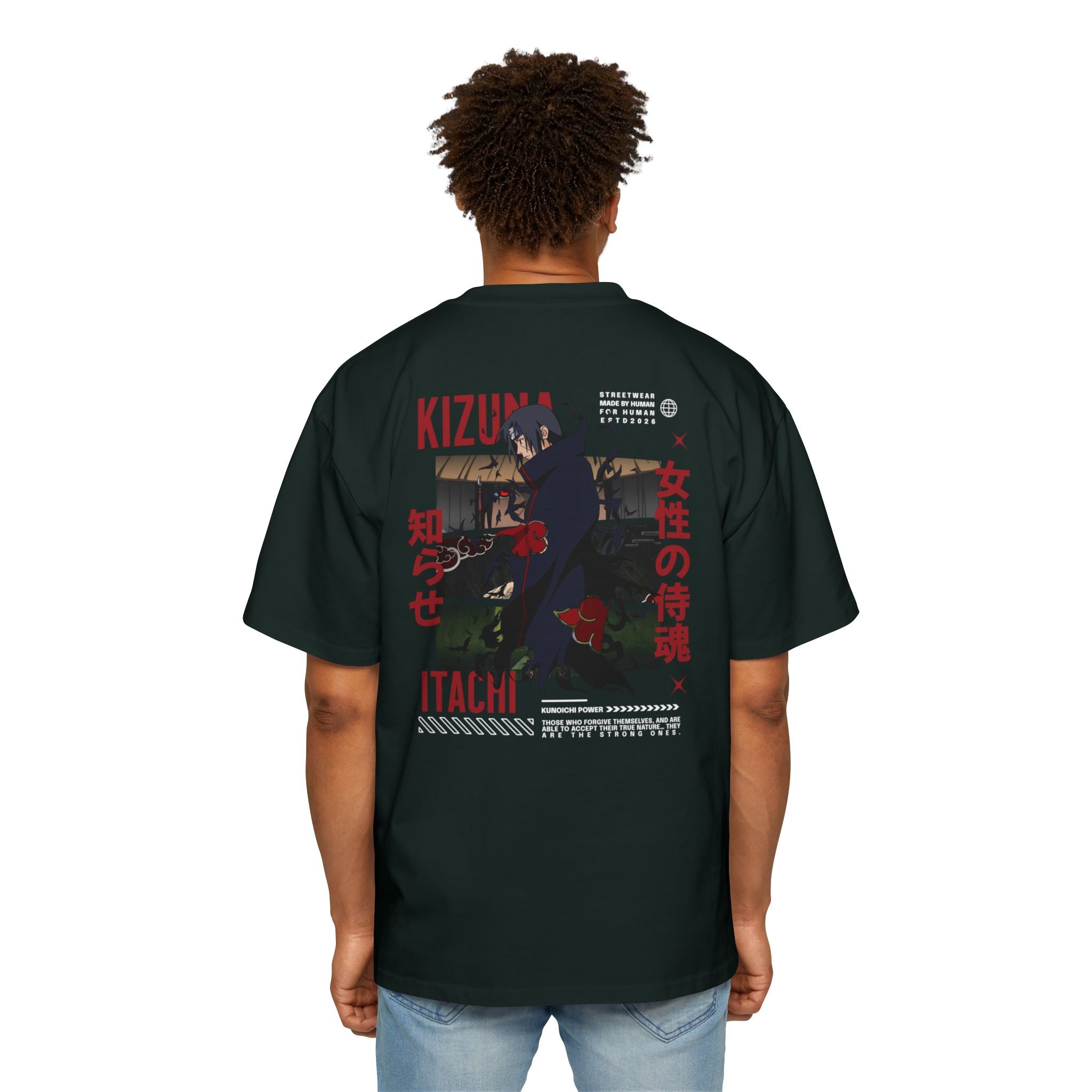 KIZUNA Samurai Graphic Oversized Tee