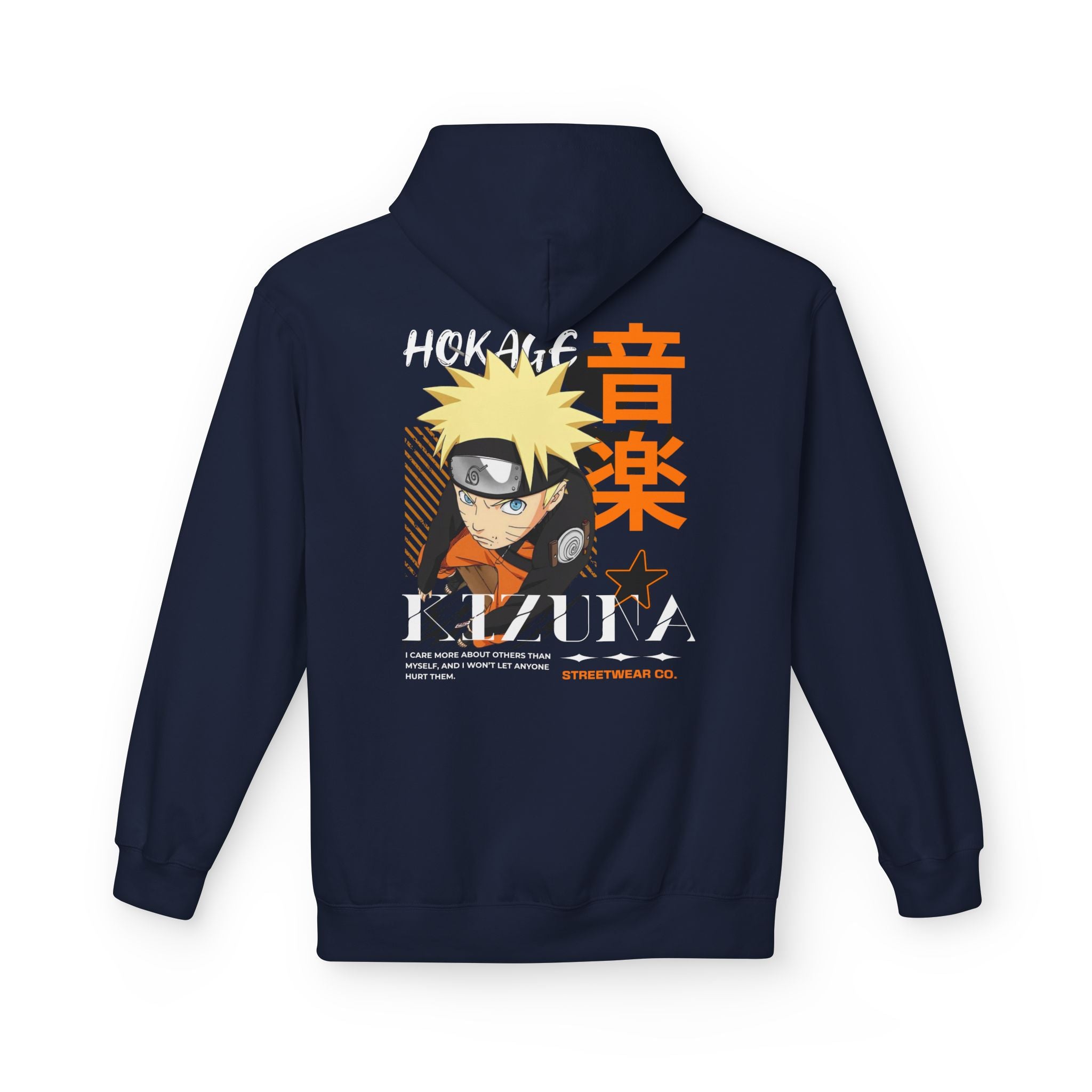 KIZUNA Naruto 'Hokage' Minato Graphic Hoodie