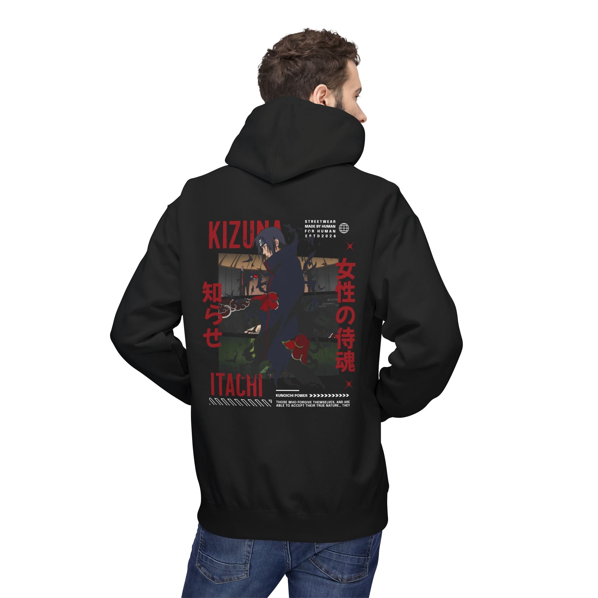 Itachi Kizuna Anime Graphic Hoodie