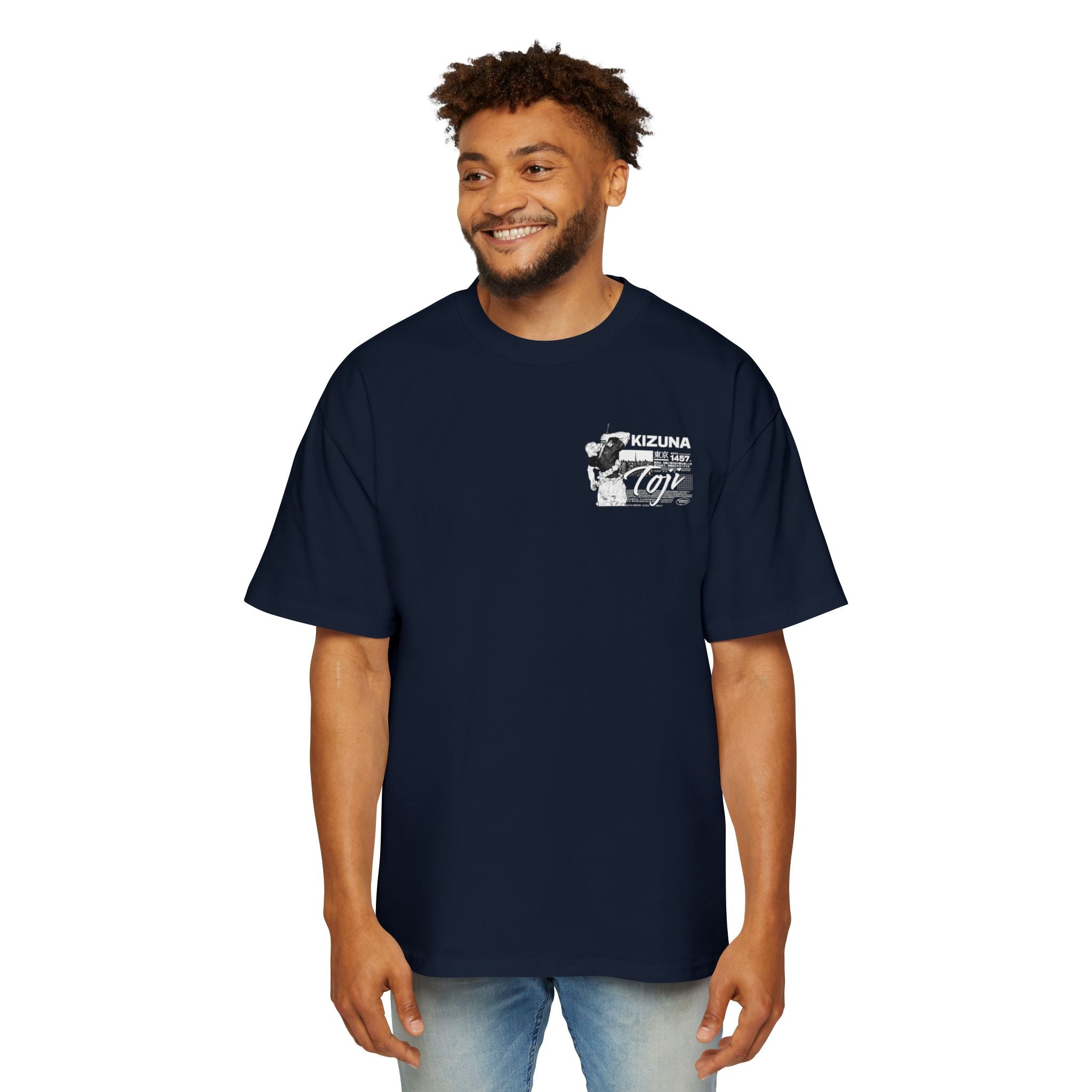 KIZUNA Toji Vintage Anime Oversized Tee