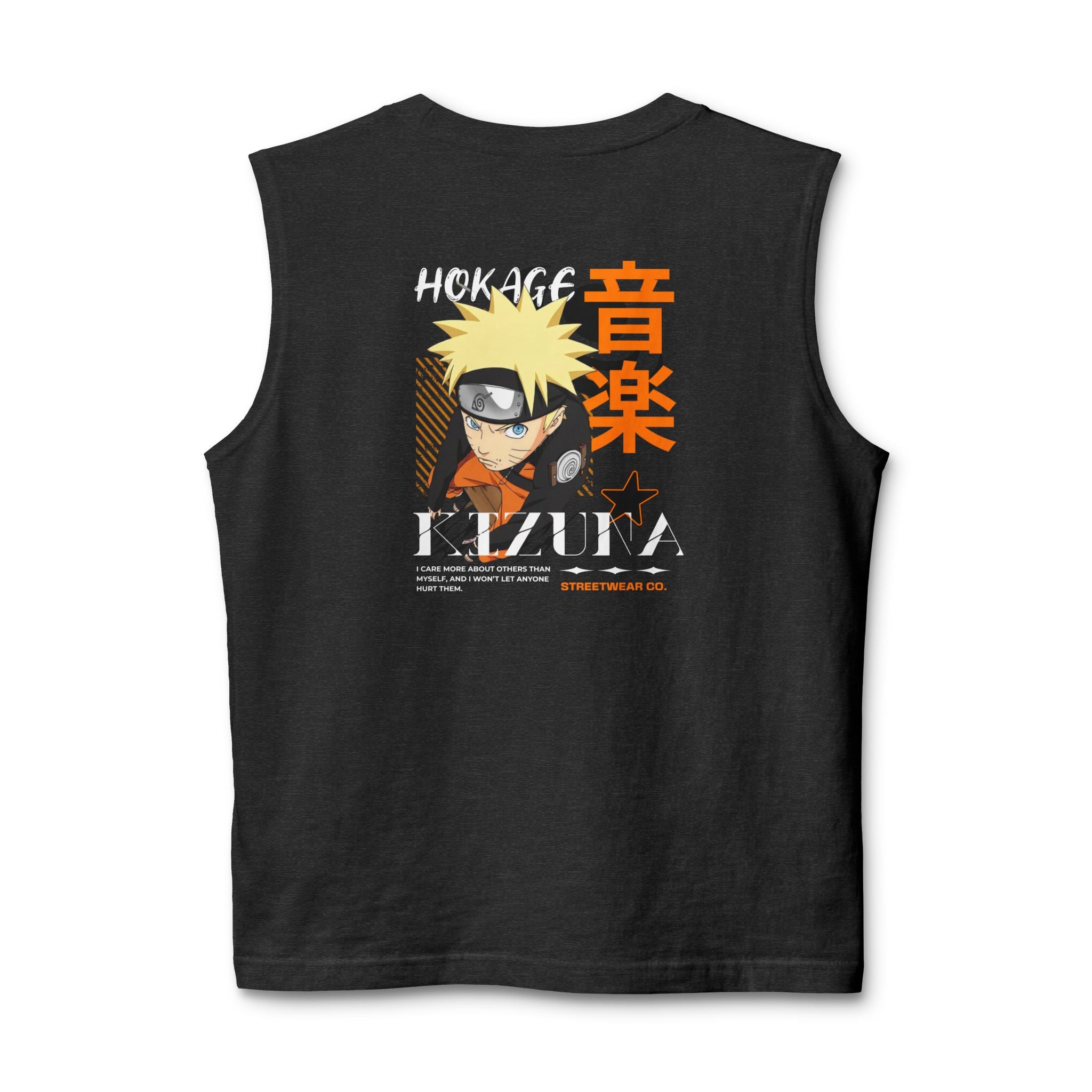 KIZUNA Naruto 'Hokage' Minato Graphic Muscle Tank