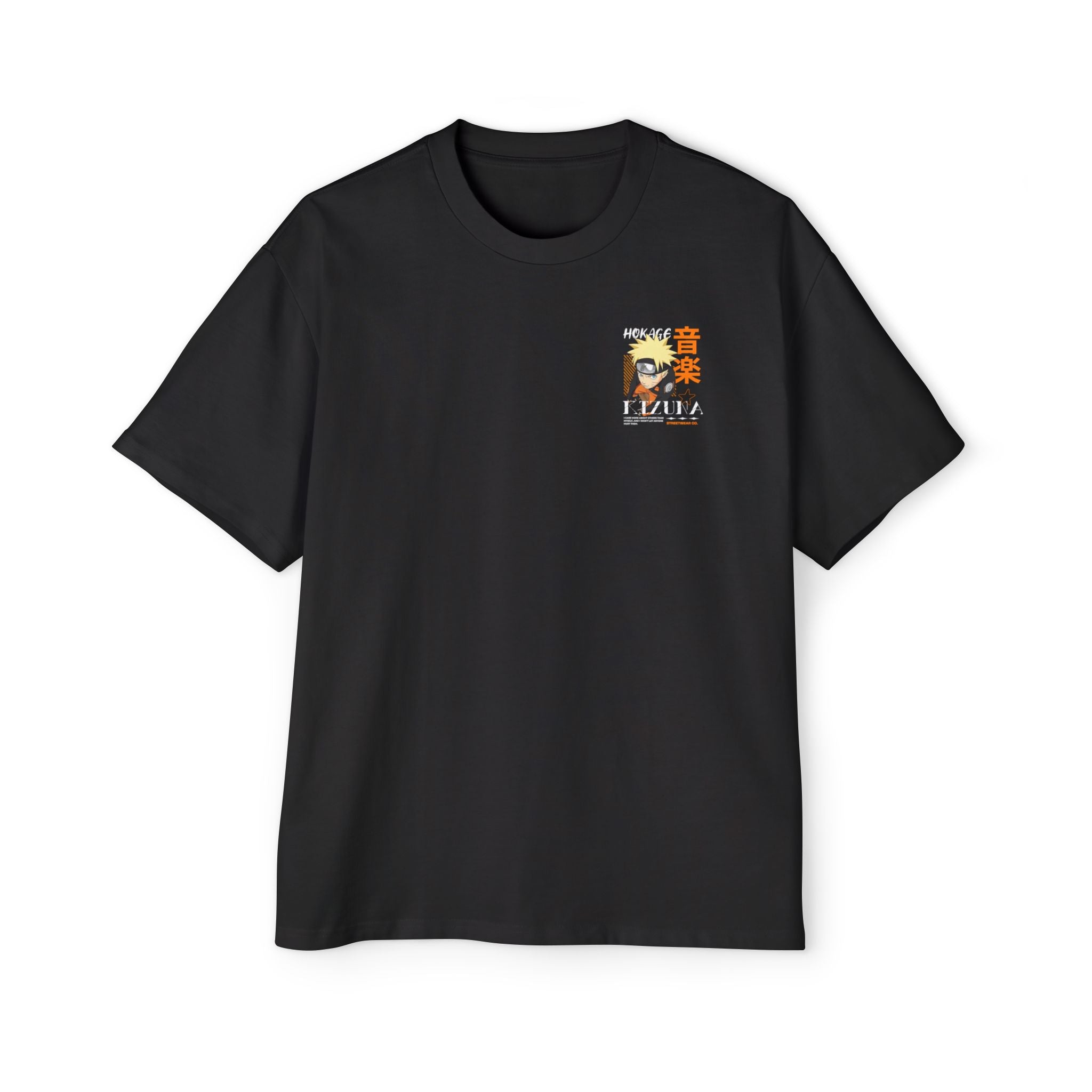 KIZUNA Naruto Hokage Kazuna Graphic Oversized Tee