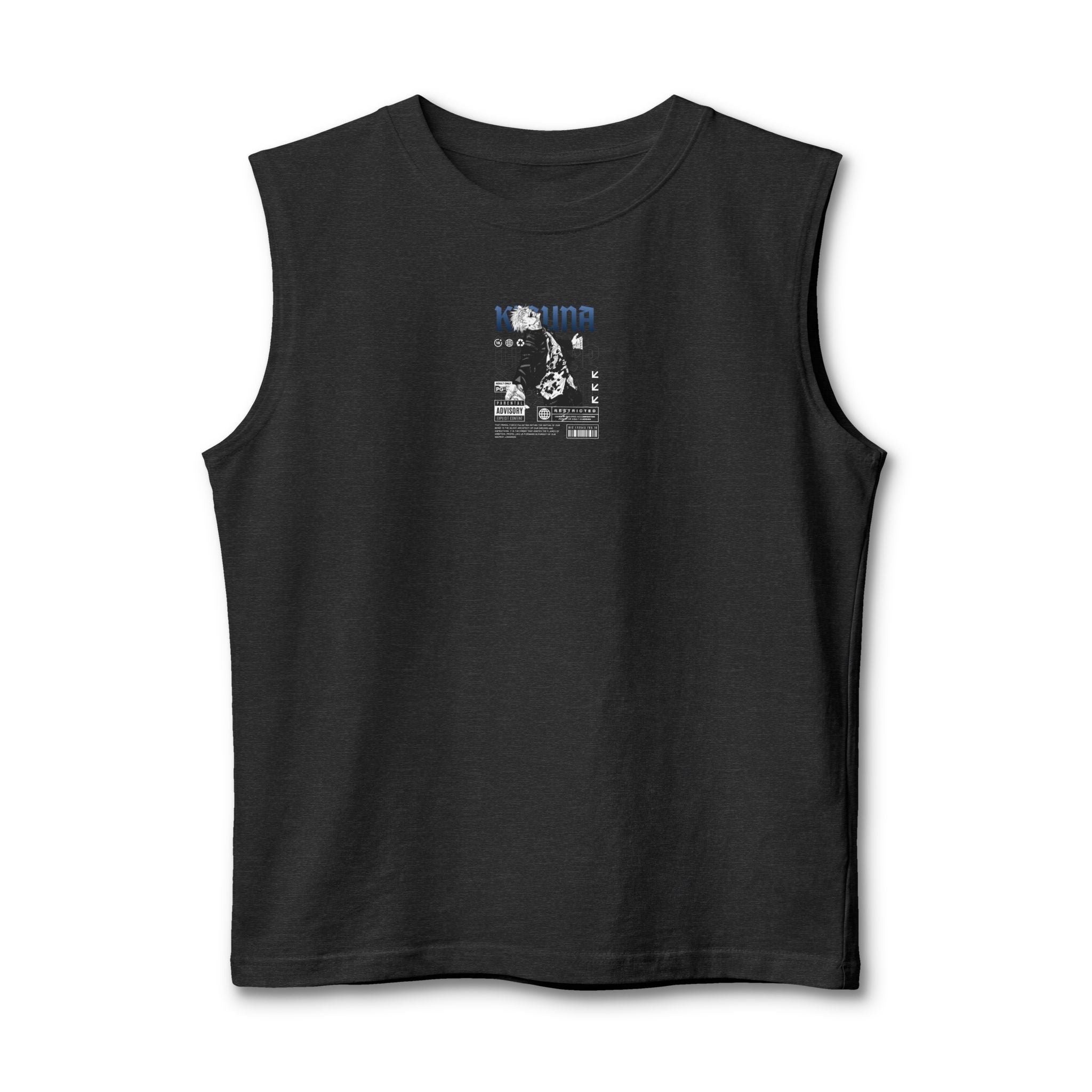 KIZUNA Anime Noir Graphic Muscle Tank