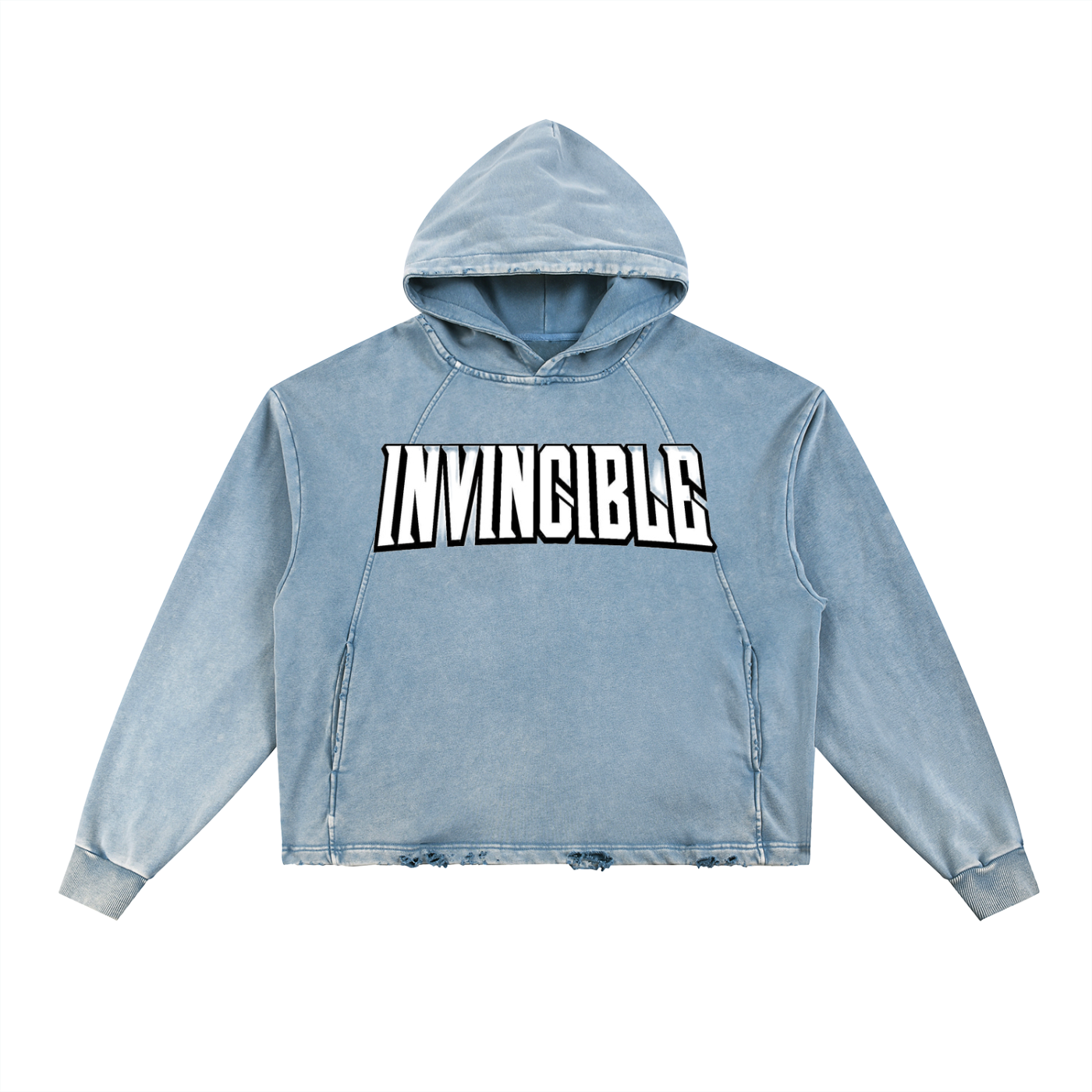 KIZUNA: Conquest – Vintage Frayed Hoodie