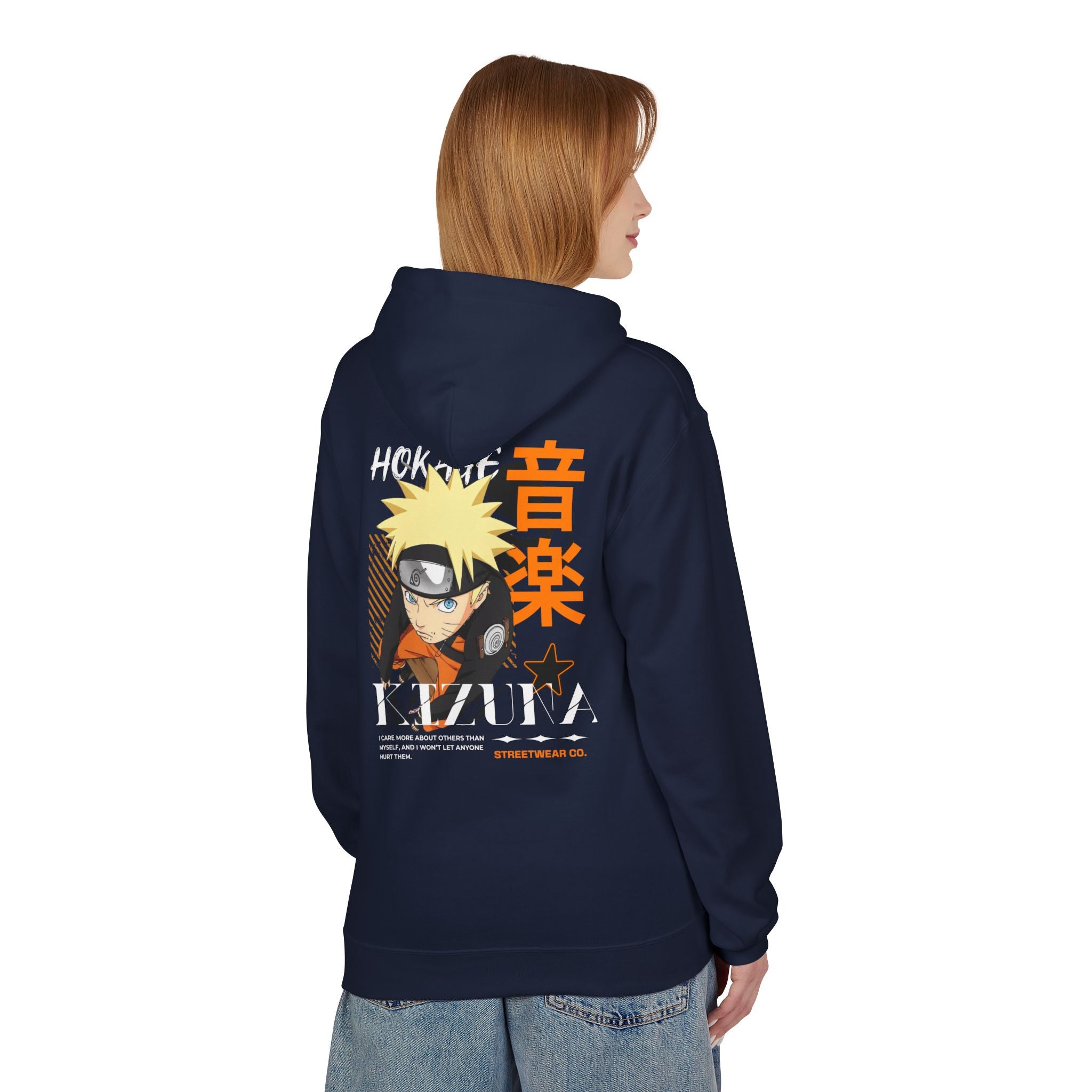 KIZUNA Naruto 'Hokage' Minato Graphic Hoodie