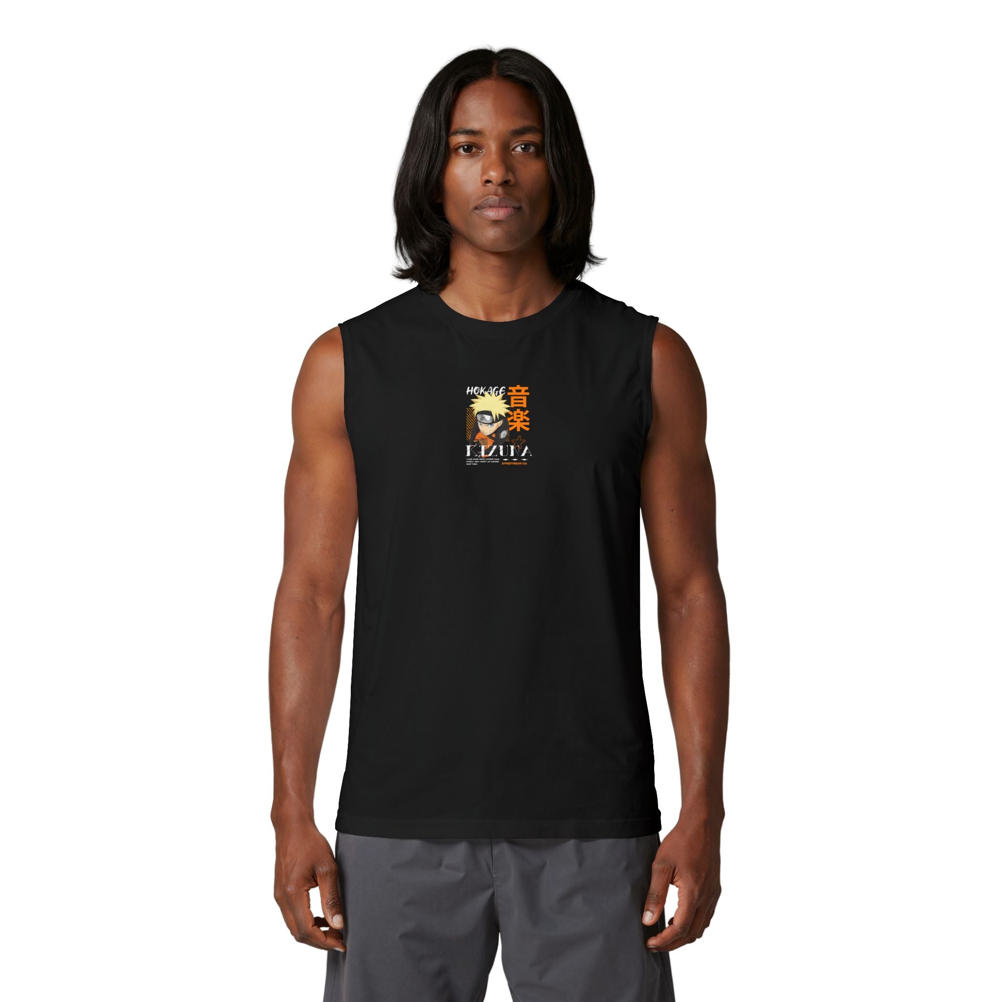 KIZUNA Naruto 'Hokage' Minato Graphic Muscle Tank