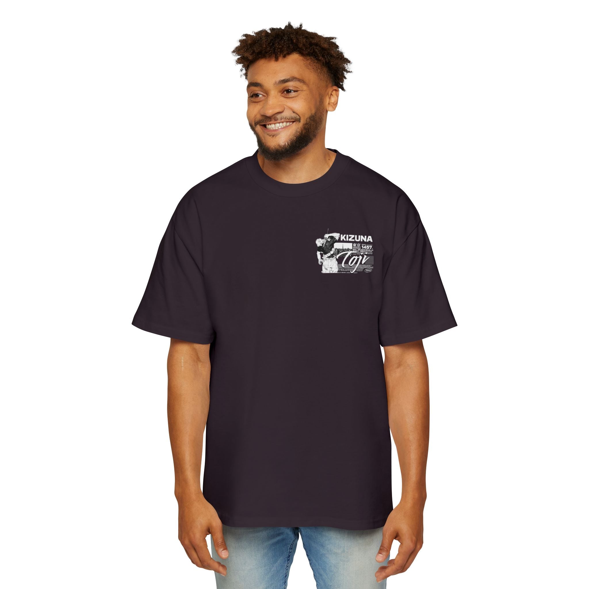 KIZUNA Toji Vintage Anime Oversized Tee