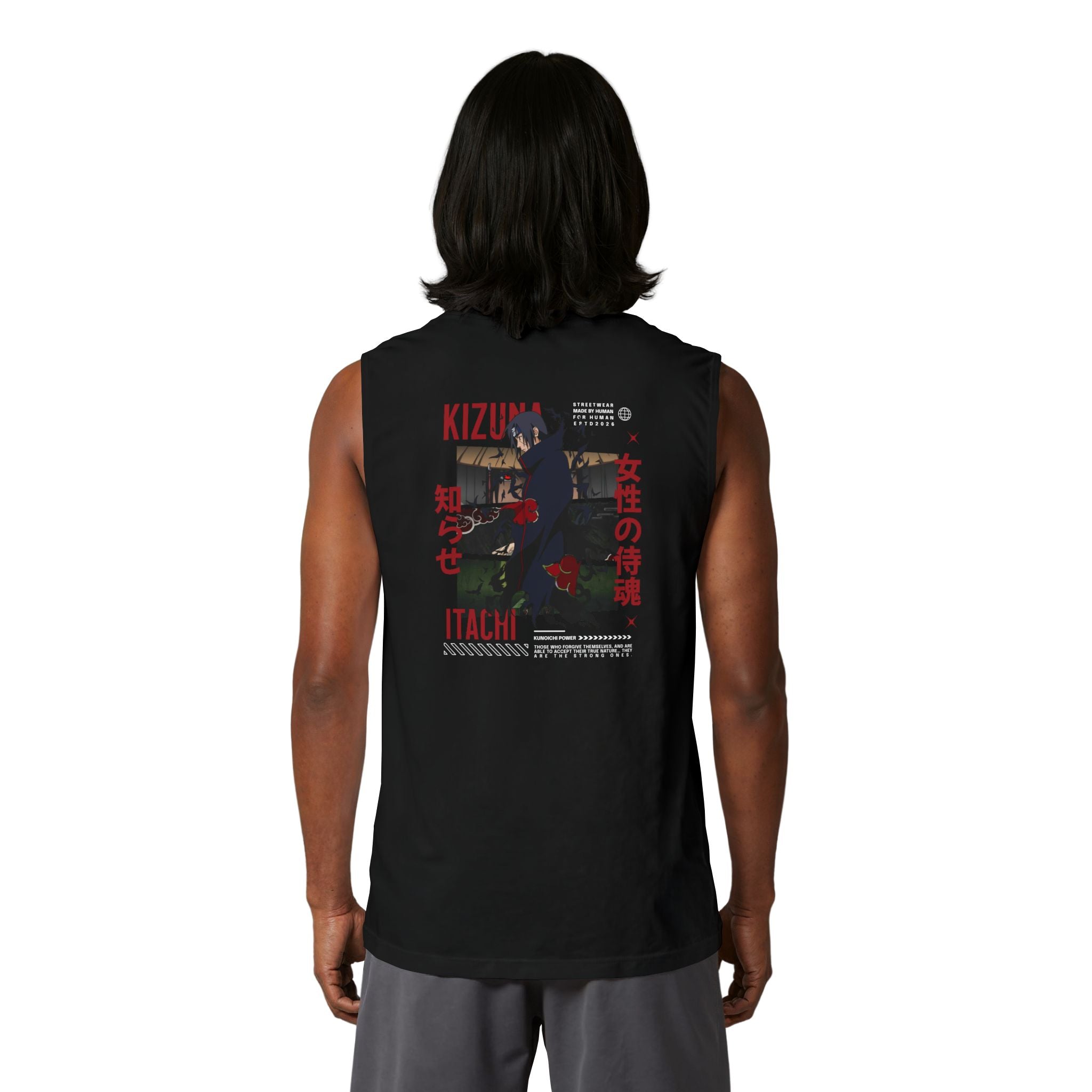 Itachi Kizuna Anime Muscle Tank