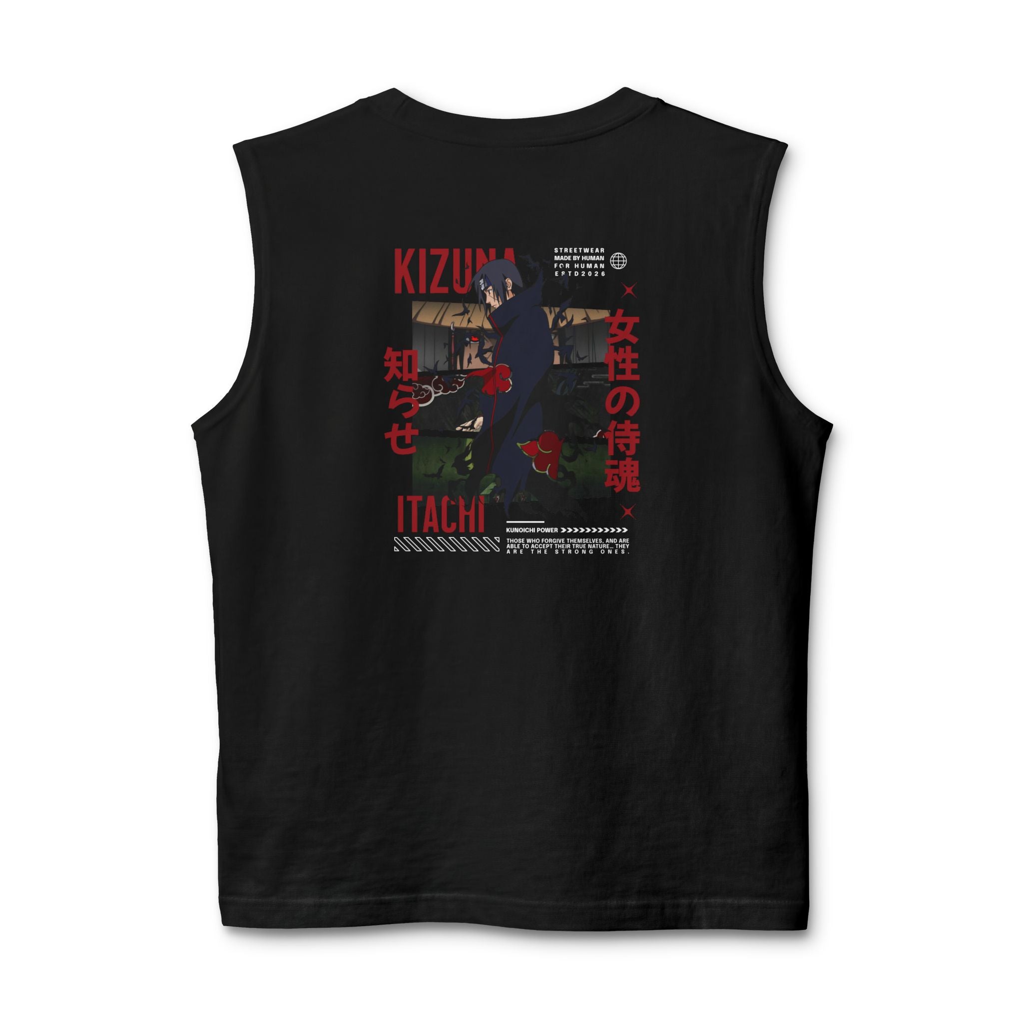 Itachi Kizuna Anime Muscle Tank