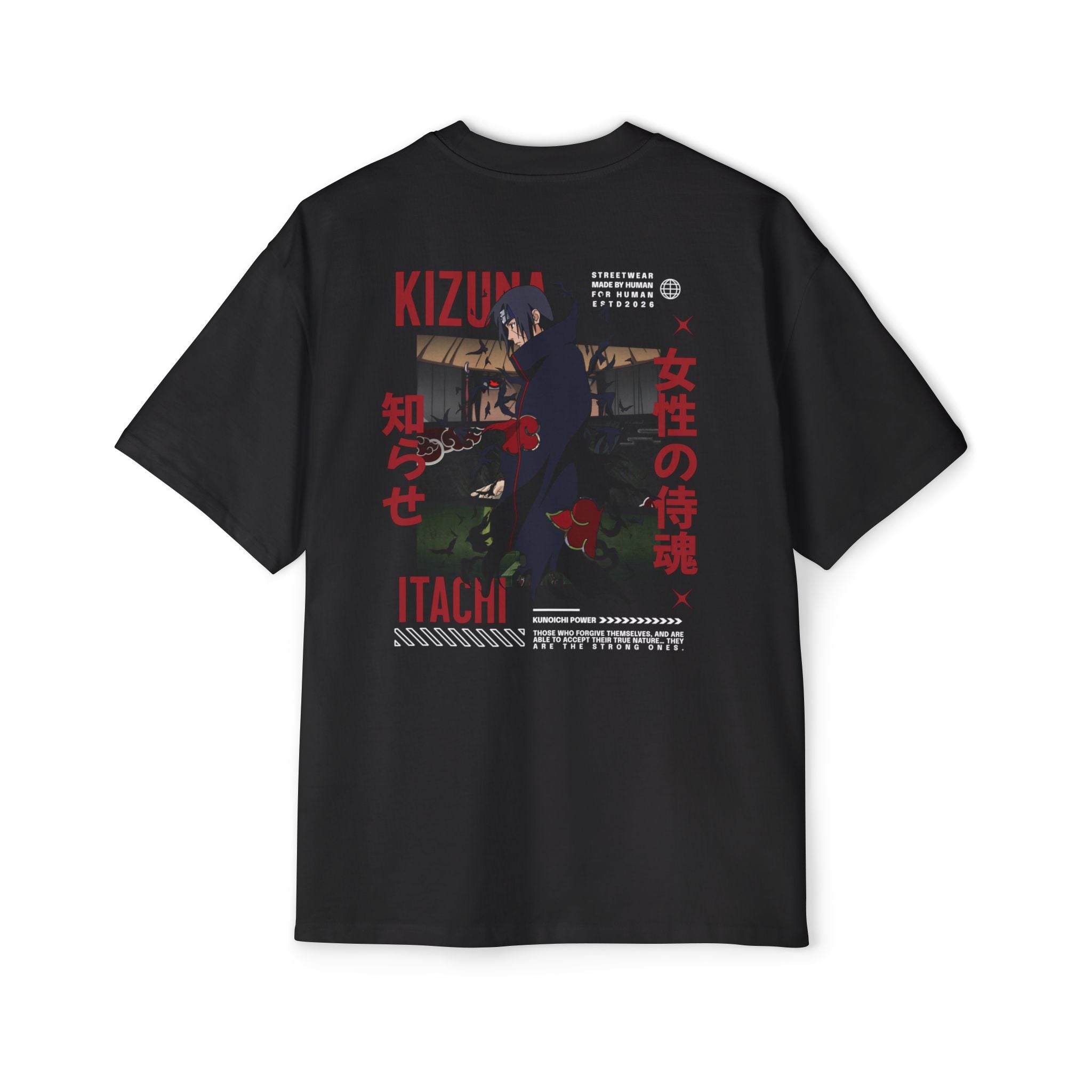 KIZUNA Samurai Graphic Oversized Tee