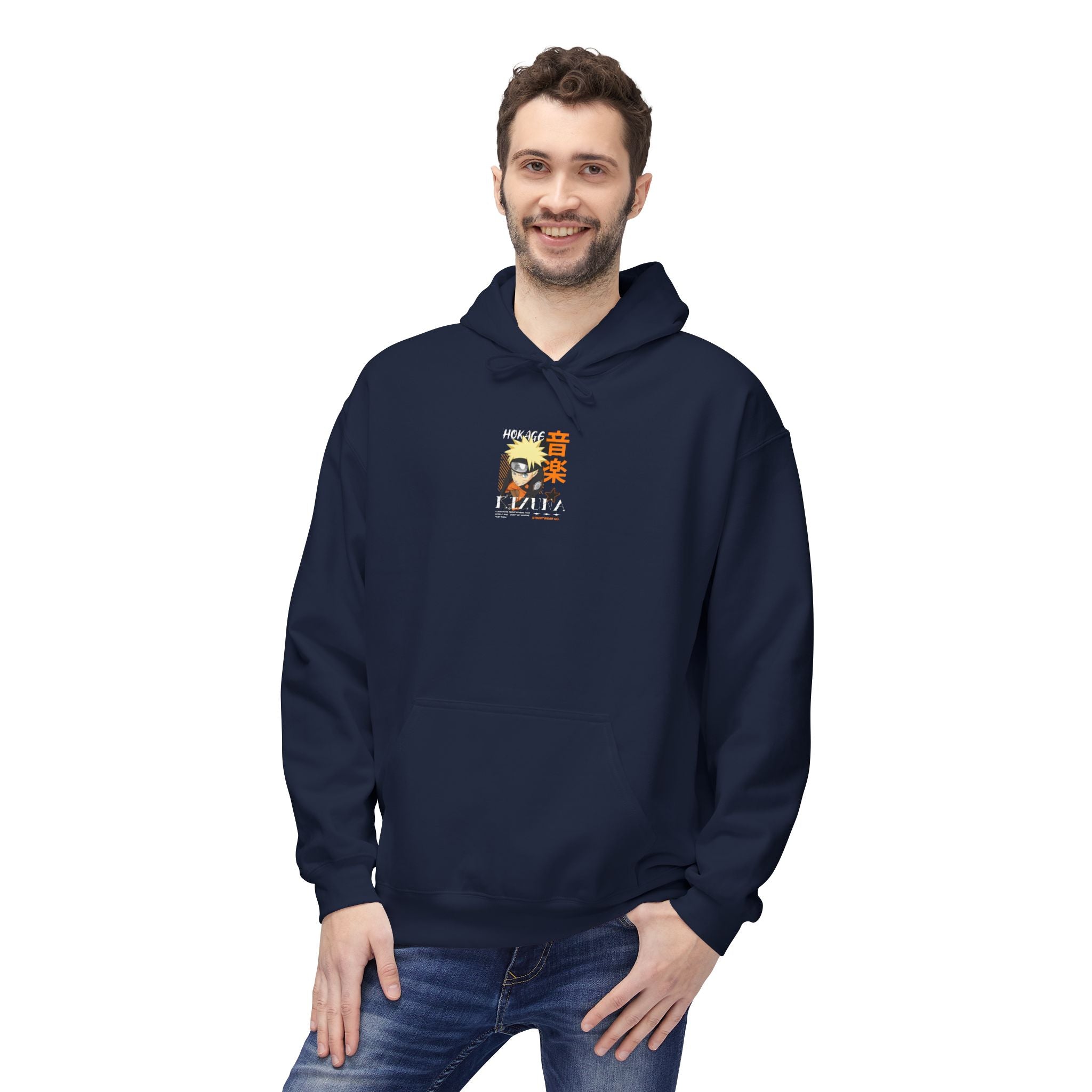KIZUNA Naruto 'Hokage' Minato Graphic Hoodie