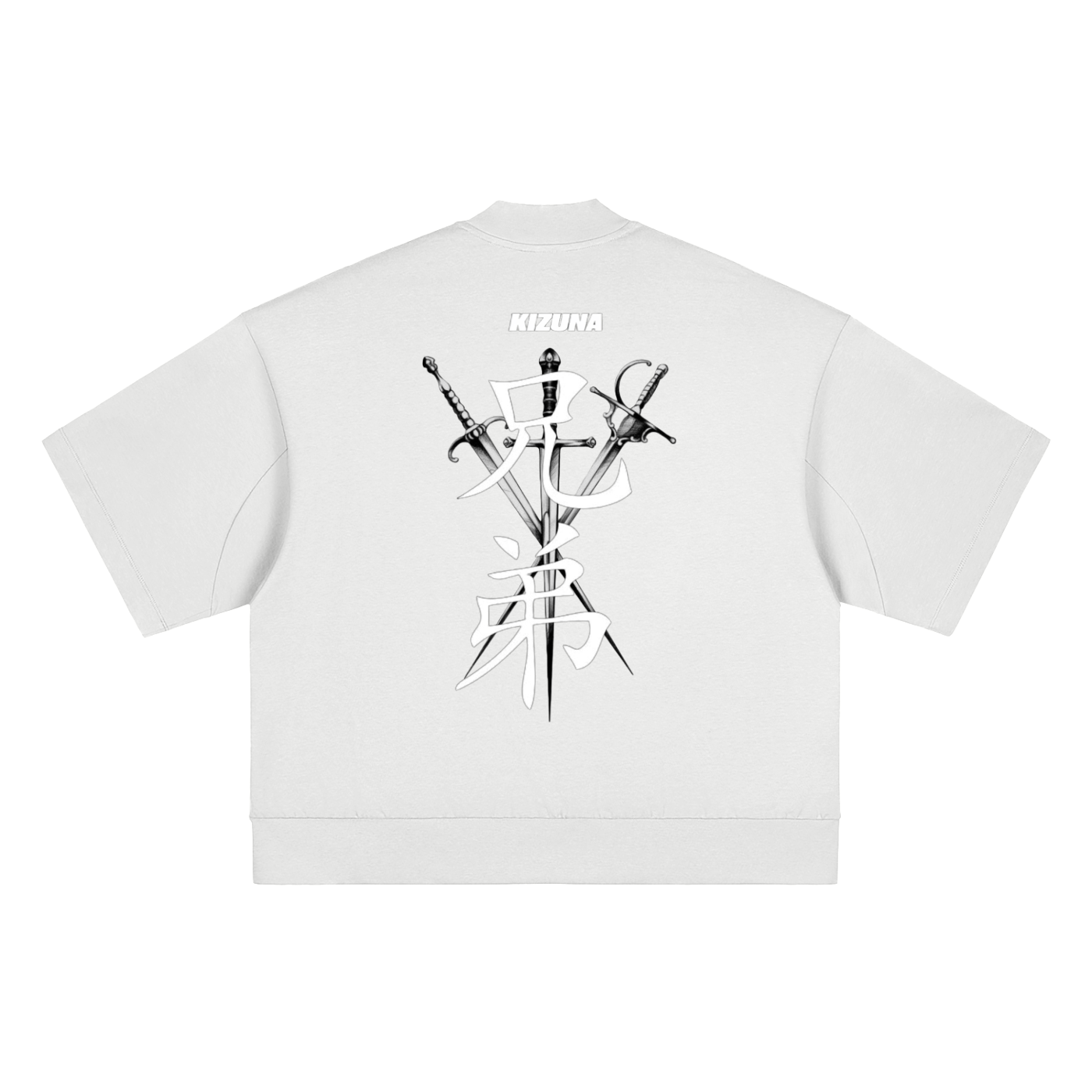 Heavyweight Oversized Mock Neck T-shirt