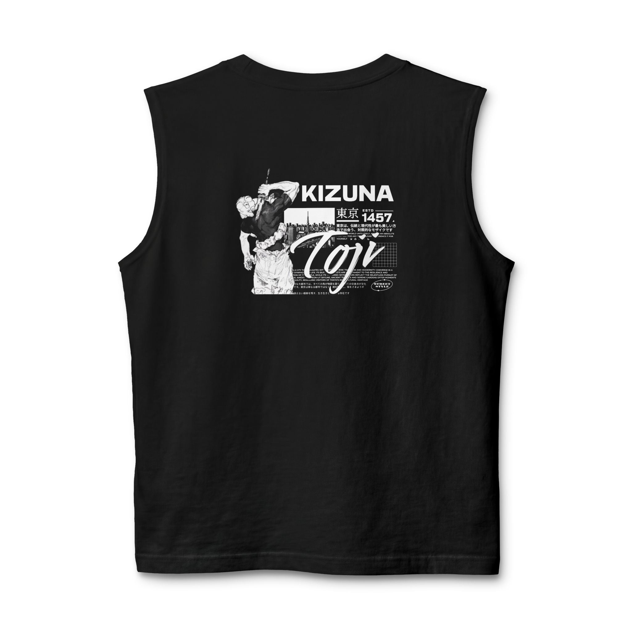 KIZUNA Toji Graphic Muscle Tank