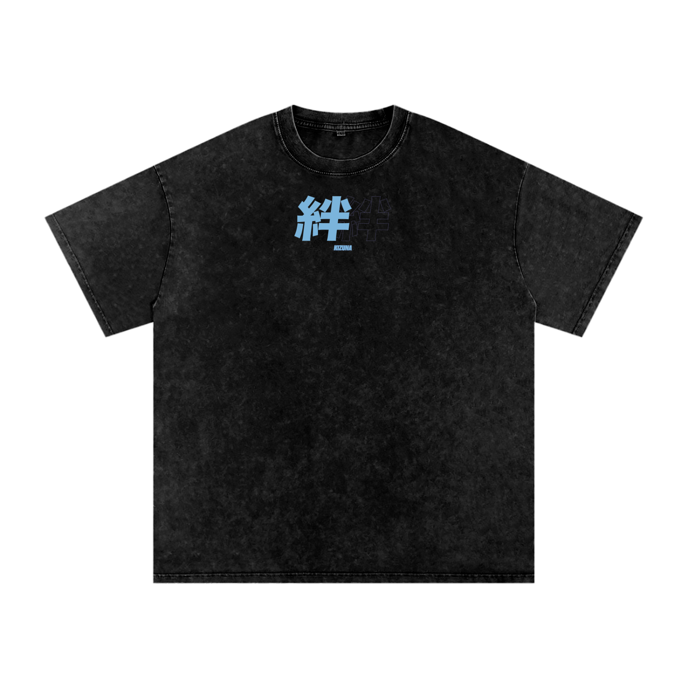 Snow Washed Oversized Cotton T-Shirt rimuru tempest