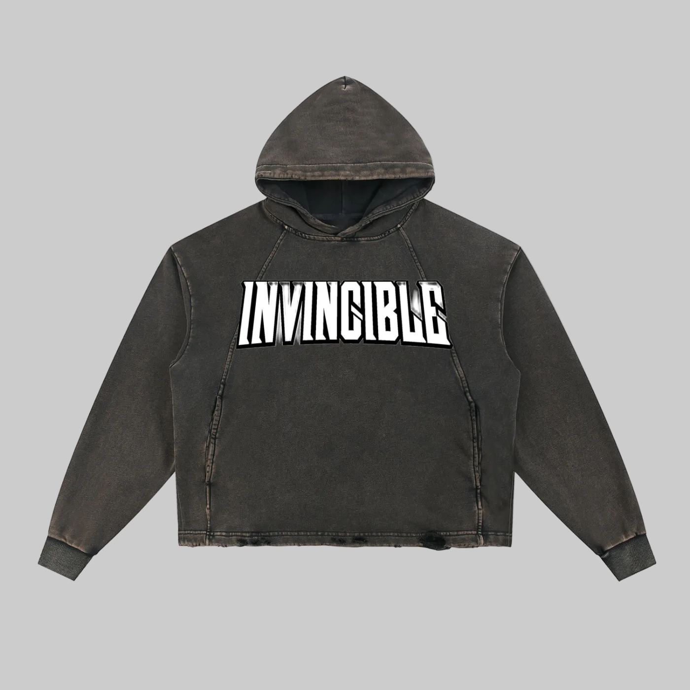 KIZUNA: Conquest – Vintage Frayed Hoodie