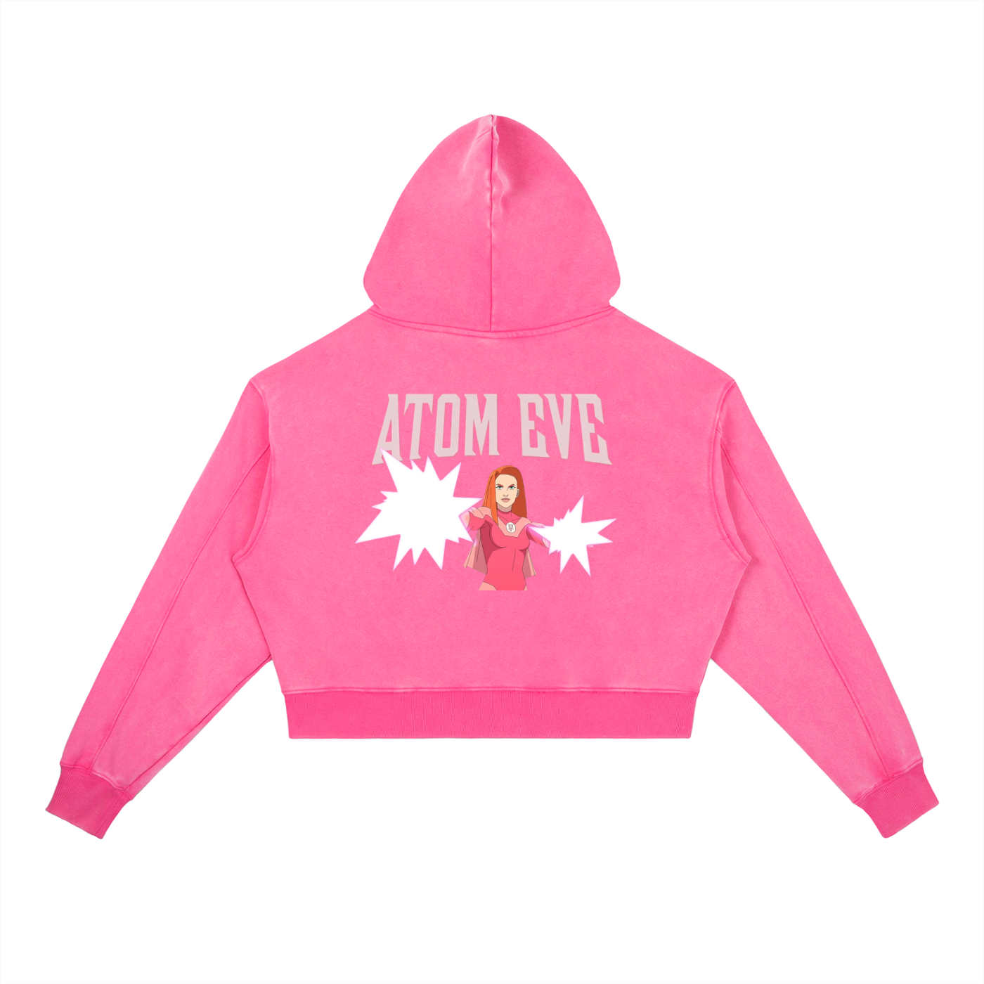 Vintage Washed KIZUNA: Atomic Eve Genesis Hoodie