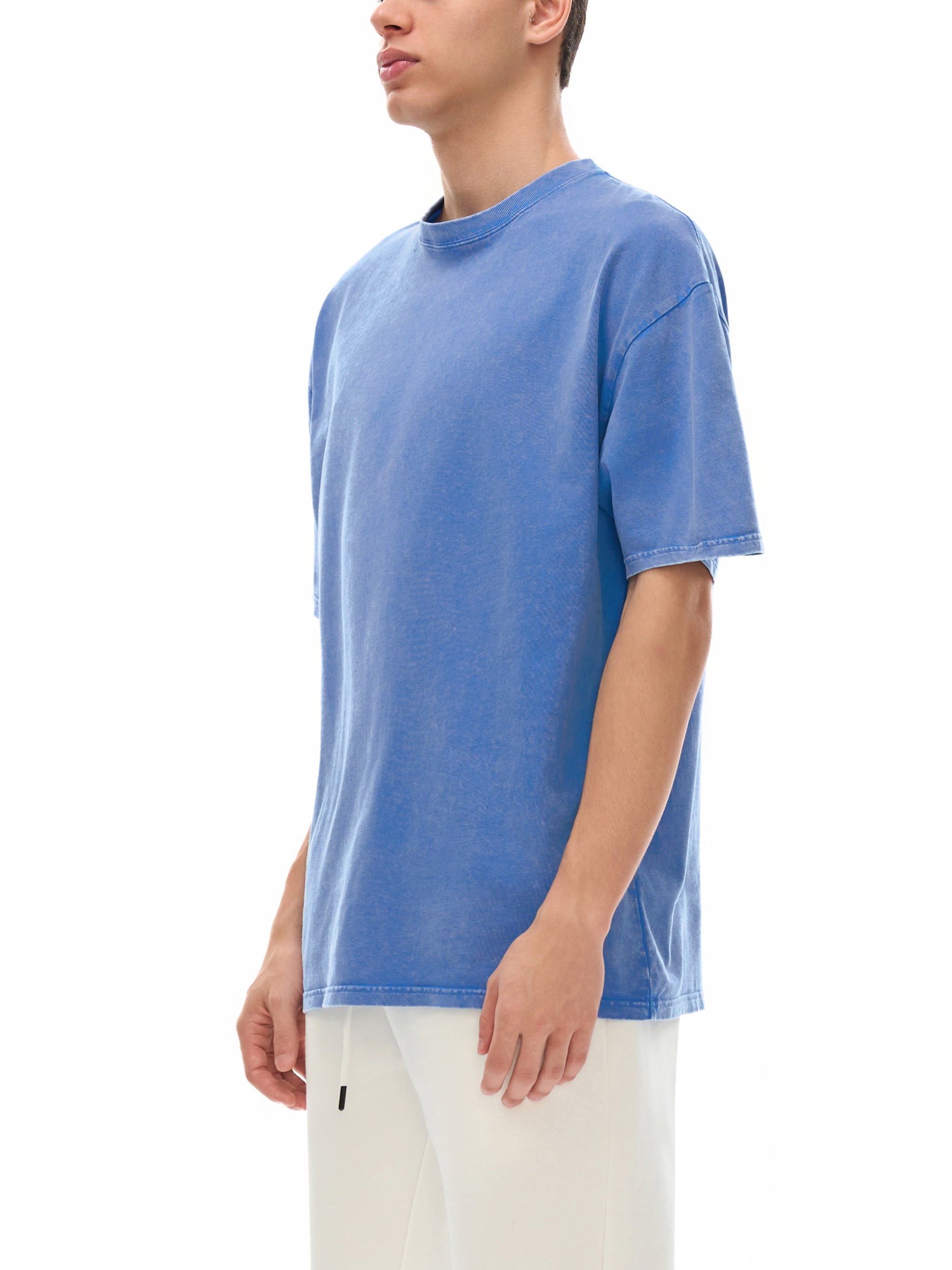 Snow Washed Oversized Cotton T-Shirt rimuru tempest